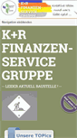 Mobile Screenshot of krfinanz.de