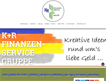 Tablet Screenshot of krfinanz.de